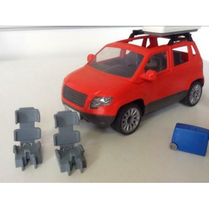 Gezinswagen / auto met dakkoffer van playmobil nr. 5436