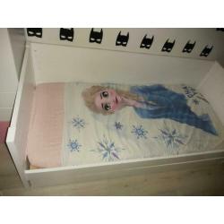 Witte Uitschuif bed | bedbank | Bed met lade incl. Matras
