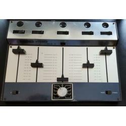 Vintage 5-kanaals mengtafel UHER A121 (1966)