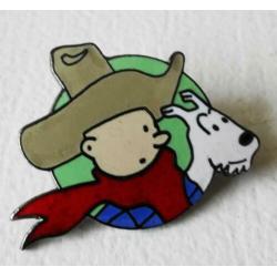 Kuifje pin speldje uit Kuifje in Amerika Hergé-Corner nr 207