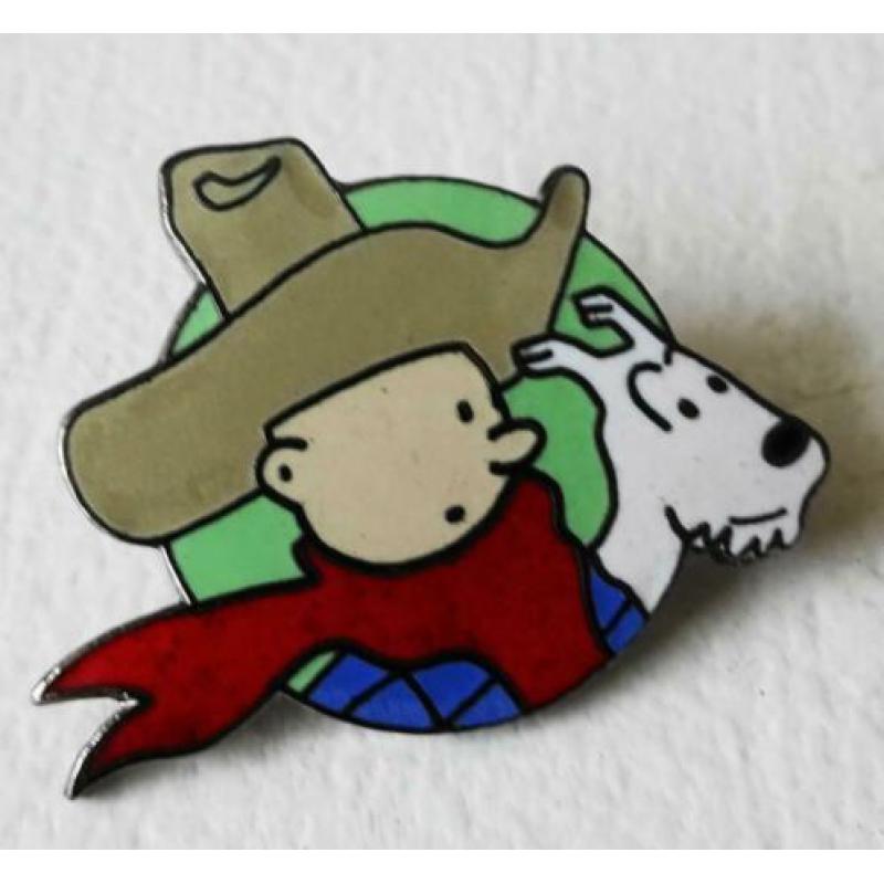 Kuifje pin speldje uit Kuifje in Amerika Hergé-Corner nr 207