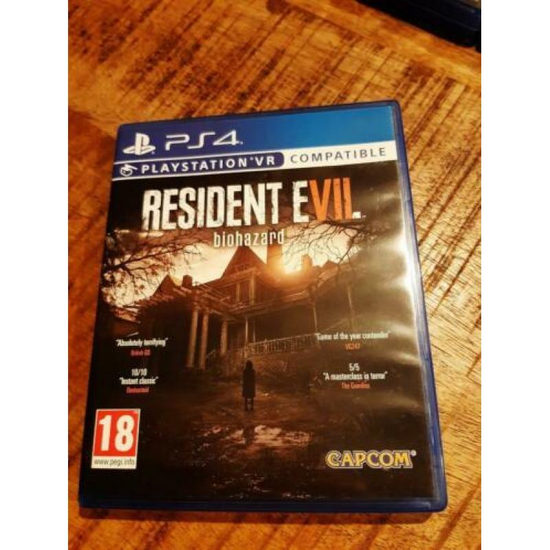 Verschillende games ps4, prijs per stuk