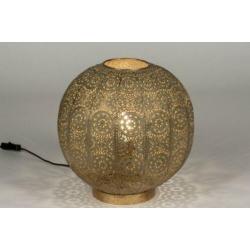 Grote tafellamp goud ook hanglamp plafondlamp bed tafel lamp