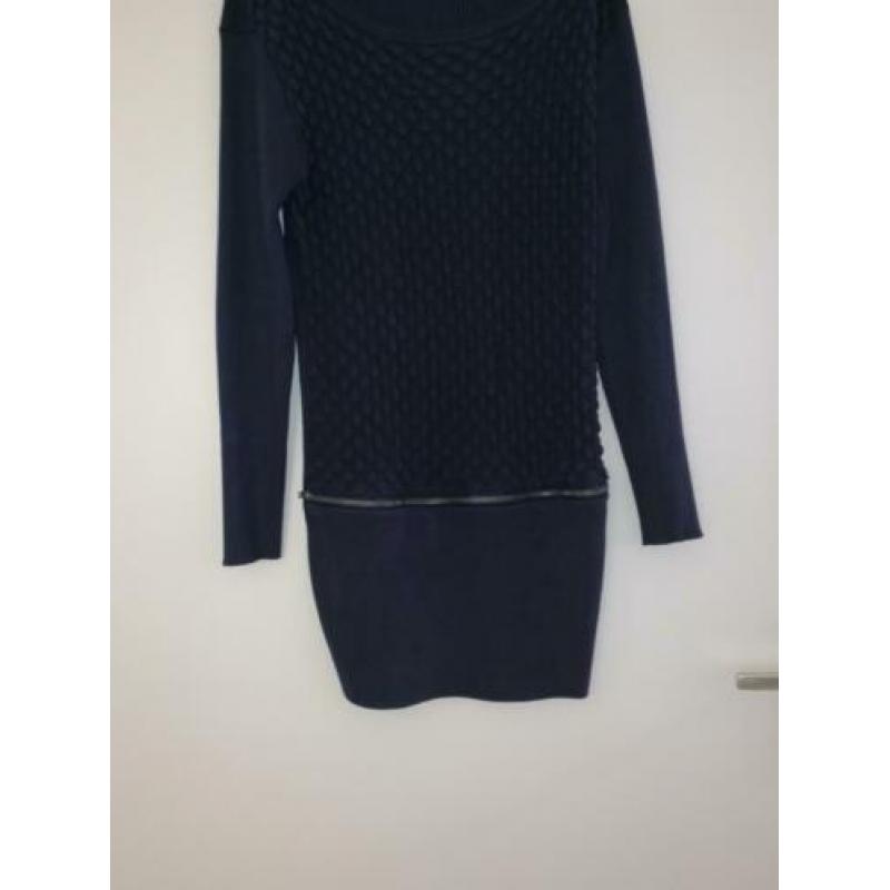 Donkerblauw jurkje xl