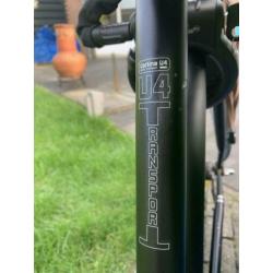 Cortina transportfiets U4, mat zwart, framehoogte 61cm