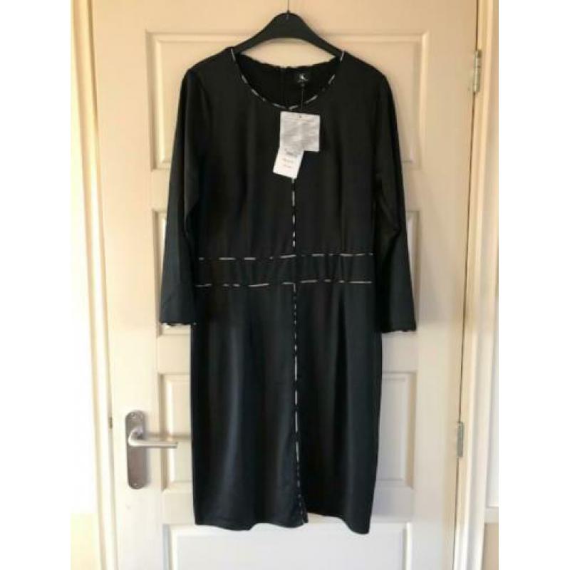Nieuwe jurk van K-design zwart (0200) maat M