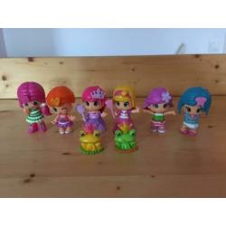 6 Pinypon & 4 Littlest Pet shop + accessoires