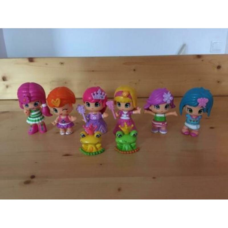 6 Pinypon & 4 Littlest Pet shop + accessoires