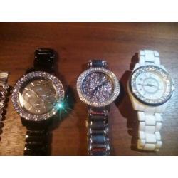 Horloges dames ICE diamant goud en zilver