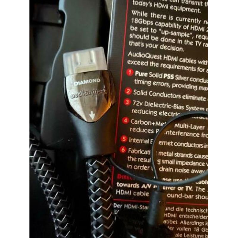 Audioquest diamond hdmi 1,5 meter
