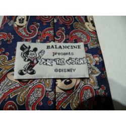 Stropdas Disney met Mickey Mouse 100% zijde silk