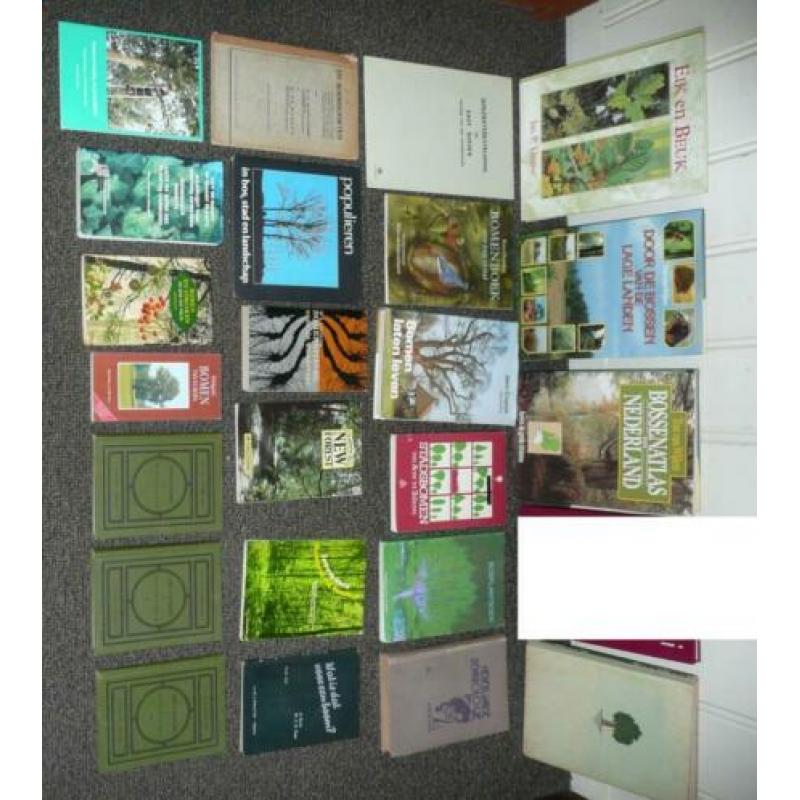28 boeken over boom / bomen: NIET LOS TE KOOP ! The Illustra