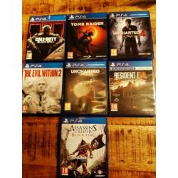 Verschillende games ps4, prijs per stuk