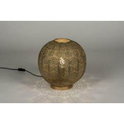 Grote tafellamp goud ook hanglamp plafondlamp bed tafel lamp