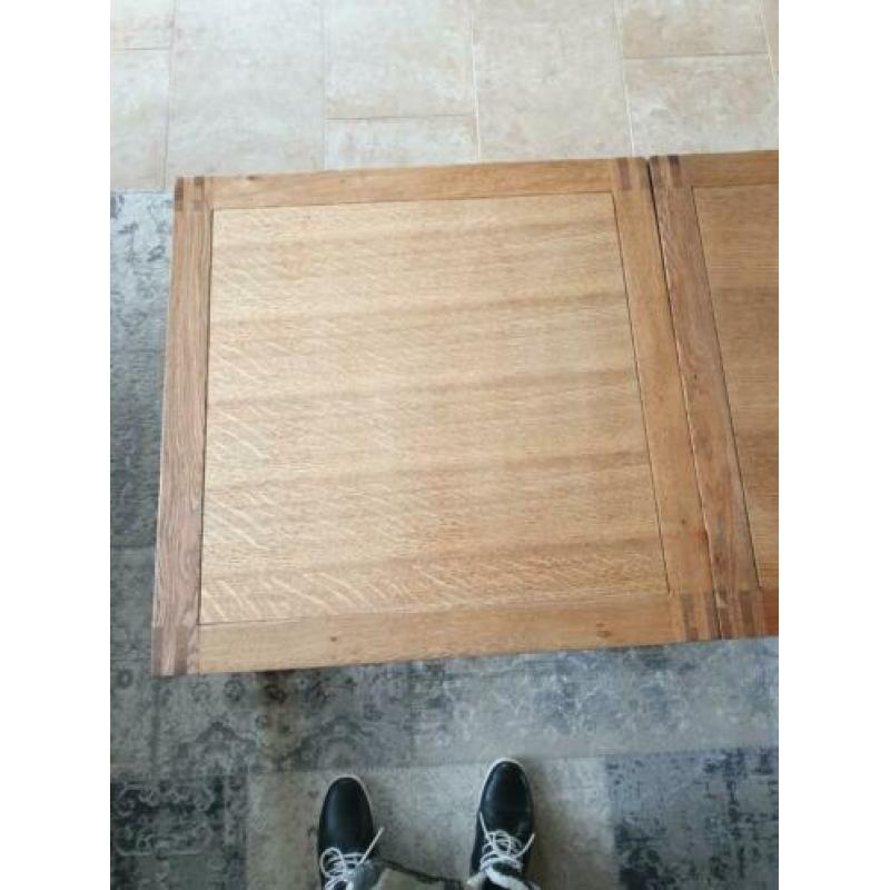 2 vol eiken salontafels