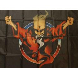 Nieuwe vlag met het logo van Thunderdome Wizard.