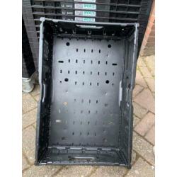 Klapkrat zwart 14 cm hoog (Duitse variant).