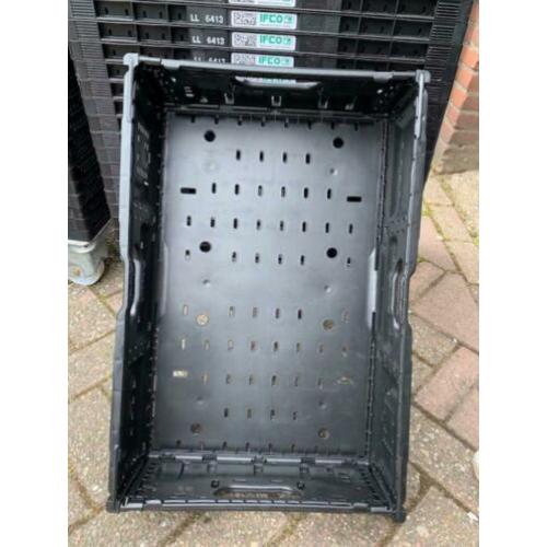 Klapkrat zwart 14 cm hoog (Duitse variant).