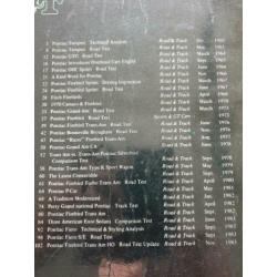 On Pontiac 1960-1983 / Road & Track / Brooklands Books
