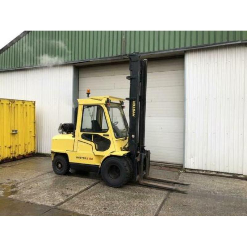 Hyster 5.50 LPG Heftruck Duplo 3de en 4de functie (bj 2001)