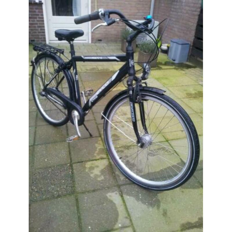 Herenfiets merk cyco city frame 50 cm met versnelling