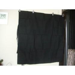 Nieuwe zwarte schort / sloof