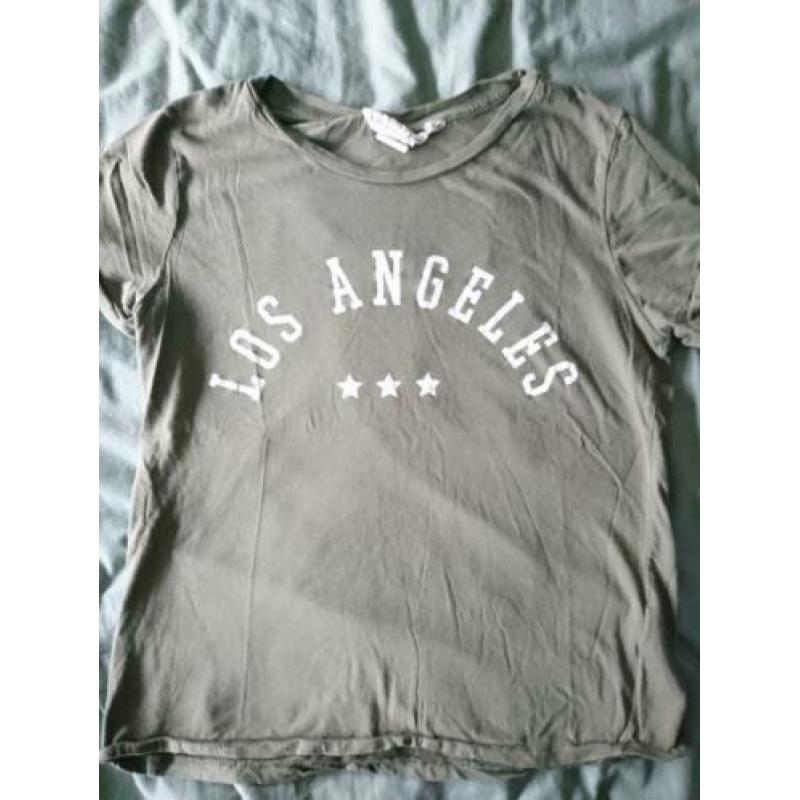 5 shirts voor een tientje, maat S/M