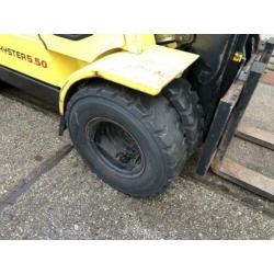 Hyster 5.50 LPG Heftruck Duplo 3de en 4de functie (bj 2001)