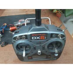 Spektrum DX6Î zender 2.4Ghz met ontvanger en motor