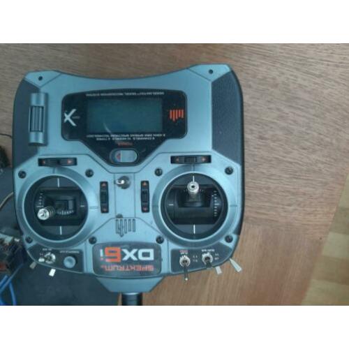 Spektrum DX6Î zender 2.4Ghz met ontvanger en motor