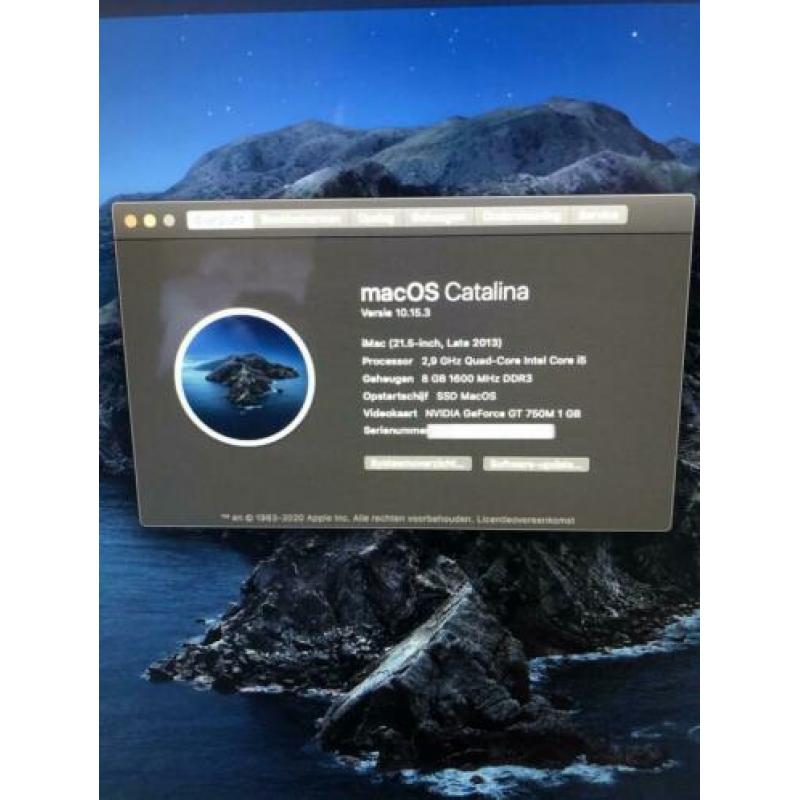 iMac 21.5” QuadCore i5 2.9Ghz 8GB RAM 1TB HDD+128GB SSD 2014