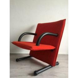 Vintage T-Line fauteuil Burkhard Vogtherr voor Artflex 80s