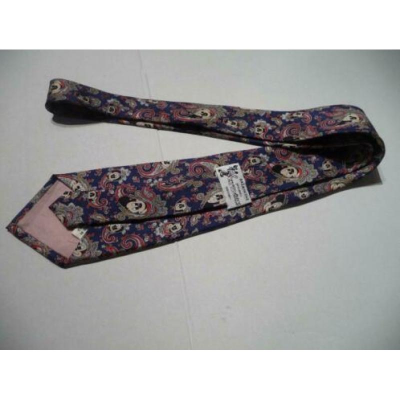 Stropdas Disney met Mickey Mouse 100% zijde silk