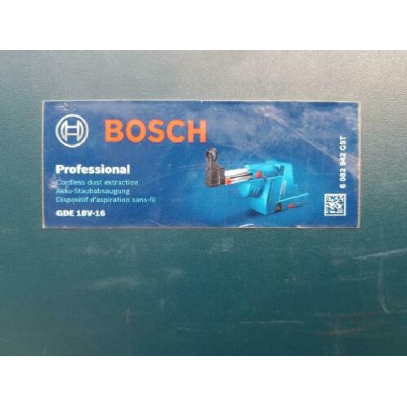 Bosch stofzuiger voor boorhamer, 18v gde in l boxx