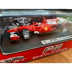 1/43 Hot Wheels Ferrari F10 #7 F. Massa GP Bahrein 2010