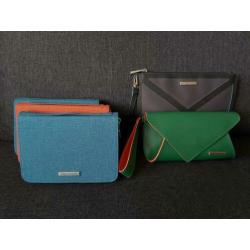 Jan Taminiau/KLM business class tasjes, 5 stuks