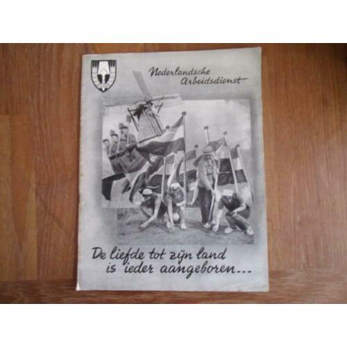 Propaganda Nederlandsche Arbeidsdienst. De liefde tot zijn