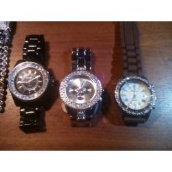 Horloges dames ICE diamant goud en zilver