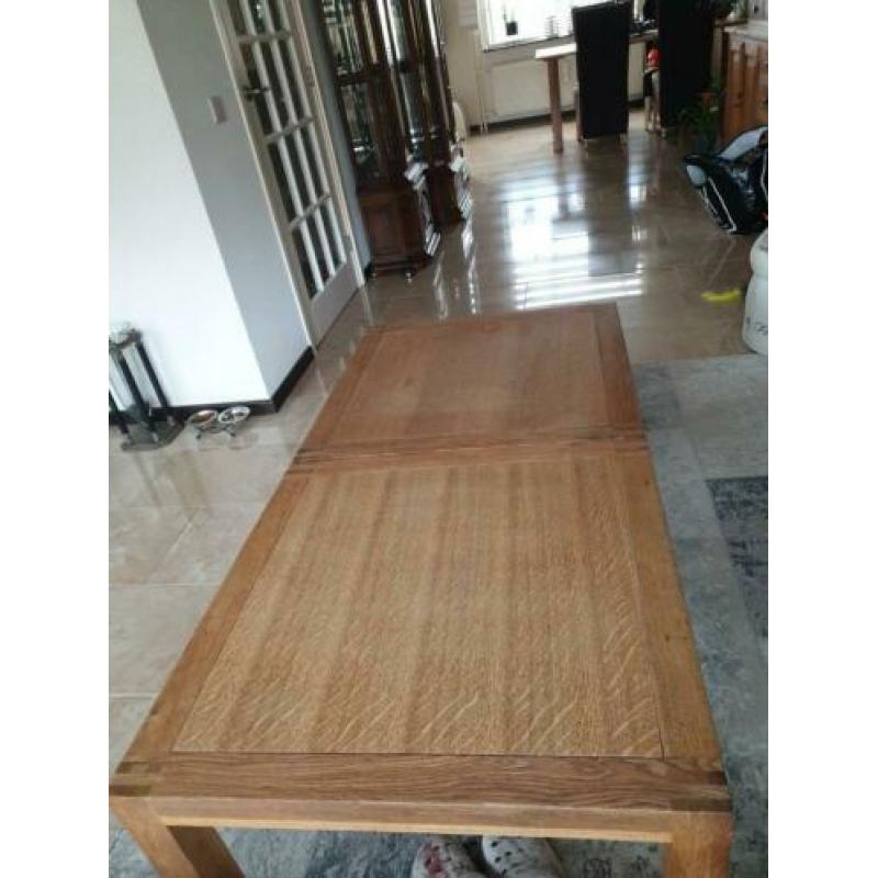 2 vol eiken salontafels