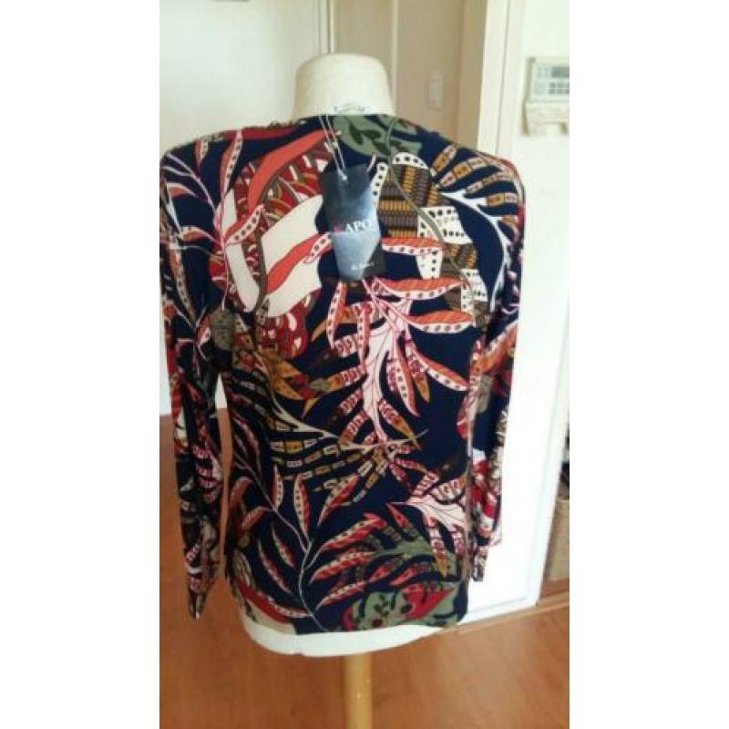 PRACHTIGE BLOUSE; kapot MODA ( S ) NIEUW.