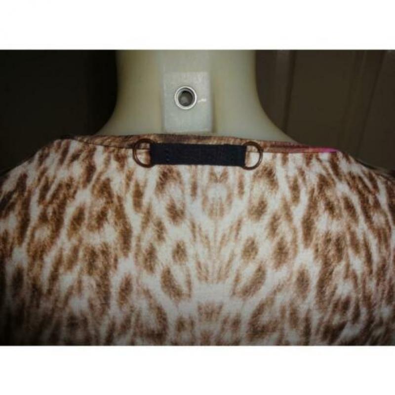 D4A Cavalli stretch truitje jaguar leopard print stylvol I44