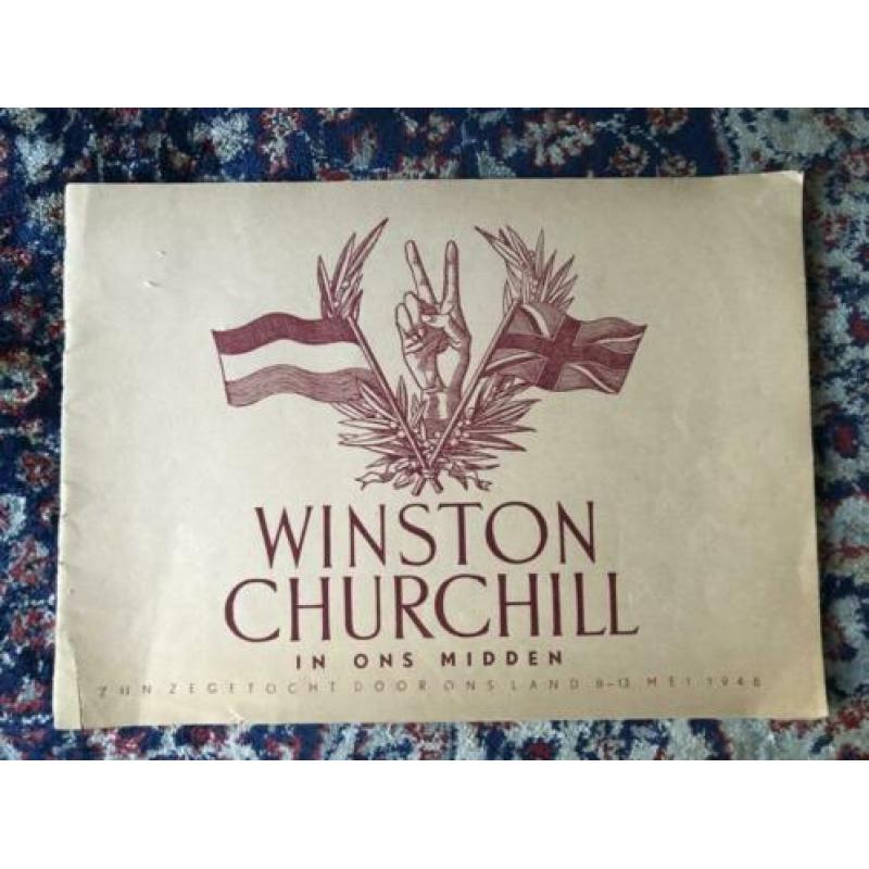 Winston Churchill in ons midden. Zijn zegetocht door ons lan