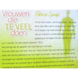 Patricia Sprinkle - Vrouwen die te veel doen