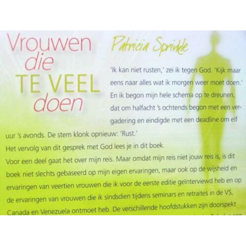 Patricia Sprinkle - Vrouwen die te veel doen