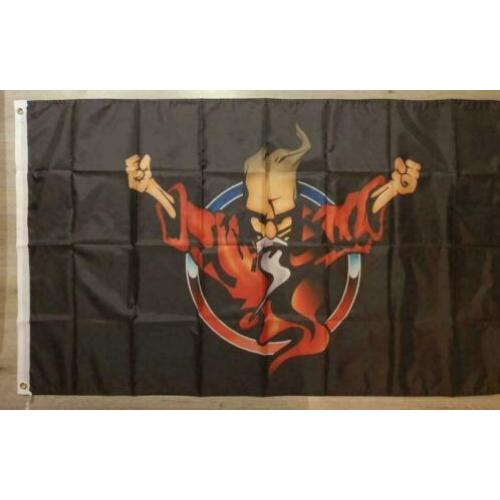 Nieuwe vlag met het logo van Thunderdome Wizard.