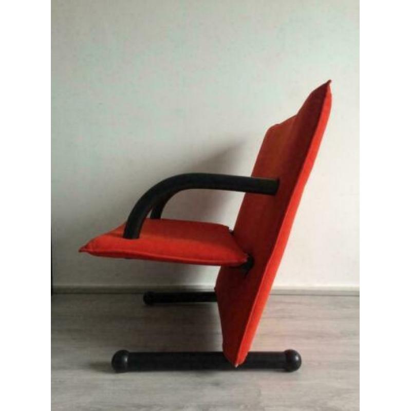 Vintage T-Line fauteuil Burkhard Vogtherr voor Artflex 80s