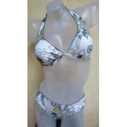 38B Nieuwe witte halter beugel bikini Nickey Nobel 38 B