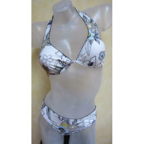 38B Nieuwe witte halter beugel bikini Nickey Nobel 38 B