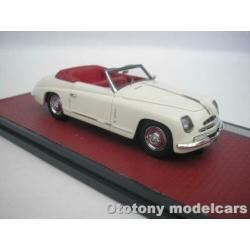 Alfa Romeo 6C 2500 Ghia Cabrio 1947 Wit Open 1/43 Matrix