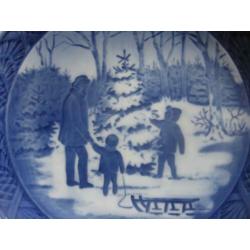 Royal Copenhagen kerstbord 1979